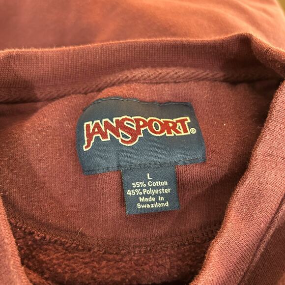 Jansport Trinity University‎ Maroon Sweater Size Large Crewneck Longsleeve (15) - Picture 8 of 8